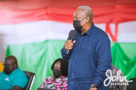 Mahama: NPP using Covid-19 as an excuse for economic crisis